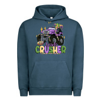 Pigment Midnight Navy beads crusher Urban Hoodie - MaliasSmallBusiness