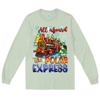 Matcha all aboard the polar express Long Sleeve Tee - Zillion Design Studio