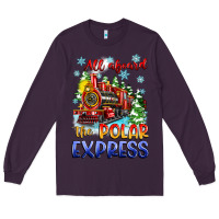 Plum all aboard the polar express Long Sleeve Tee - Zillion Design Studio