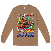 Toasted Coconut all aboard the polar express Long Sleeve Tee - Zillion Design Studio