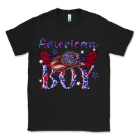 Black American boy with cowboy Classic Tee - texasbilliewilder