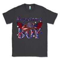 Smoke American boy with cowboy Classic Tee - texasbilliewilder