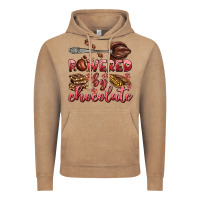 Vintage Coffee powered by chocolate Vintage Hoodie - AdoDesignShop