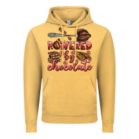 Vintage Mustard powered by chocolate Vintage Hoodie - AdoDesignShop