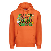Carrot my dog is my lucky charms Premium Hoodie - MaliasSmallBusiness