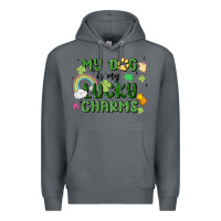 Rock my dog is my lucky charms Premium Hoodie - MaliasSmallBusiness