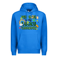 True Royal my dog is my lucky charms Premium Hoodie - MaliasSmallBusiness