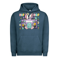 Pigment Midnight Navy hip hop easter Urban Hoodie - MaliasSmallBusiness