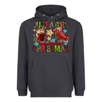 Smoke just a girl who loves christmas Heavyweight Hoodie - FaDigitalArtStudio