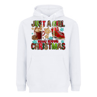 White just a girl who loves christmas Heavyweight Hoodie - FaDigitalArtStudio