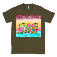 Army Green beach summer coffee cups Classic Tee - Zillion Design Studio