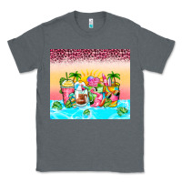 Charcoal Heather beach summer coffee cups Classic Tee - Zillion Design Studio