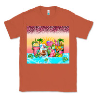 Copper beach summer coffee cups Classic Tee - Zillion Design Studio