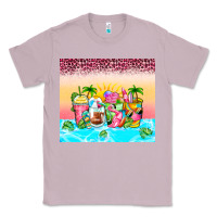 Lilac beach summer coffee cups Classic Tee - Zillion Design Studio