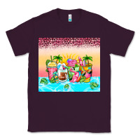 Plum beach summer coffee cups Classic Tee - Zillion Design Studio