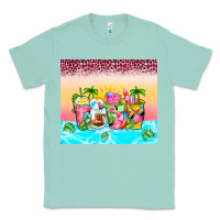 Seafoam beach summer coffee cups Classic Tee - Zillion Design Studio