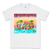 White beach summer coffee cups Classic Tee - Zillion Design Studio