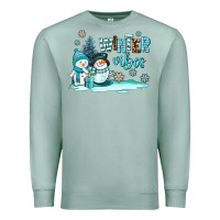 Seafoam winter vibes Premium Sweatshirt - AdoDesignShop