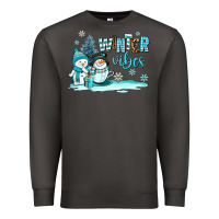 Smoke winter vibes Premium Sweatshirt - AdoDesignShop