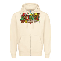 Sandshell aunt softball Zipper Hoodie - Zillion Design Studio