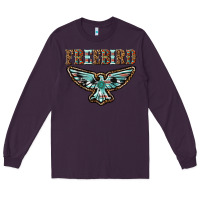 Plum thunderbird freebird Long Sleeve Tee - texasbilliewilder