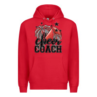 Red cheer coach Premium Hoodie - MaliasSmallBusiness
