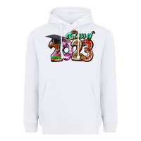 White class of 2023 Heavyweight Hoodie - RacoonDesign