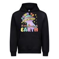 Black down to earth Urban Hoodie - MaliasSmallBusiness