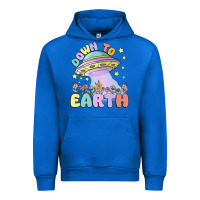 Cobalt down to earth Urban Hoodie - MaliasSmallBusiness