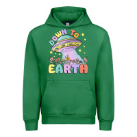Emerald down to earth Urban Hoodie - MaliasSmallBusiness