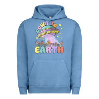 Pigment Pebble Blue down to earth Urban Hoodie - MaliasSmallBusiness