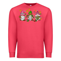 Cardinal pink christmas gnomies Premium Sweatshirt - AdoDesignShop