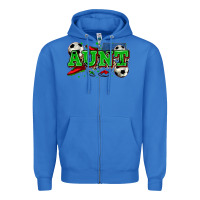 True Royal aunt soccer Zipper Hoodie - Zillion Design Studio