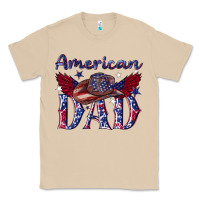 Mushroom American dad with cowboy Classic Tee - texasbilliewilder