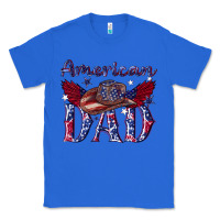True Royal American dad with cowboy Classic Tee - texasbilliewilder
