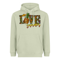 Matcha love summer pinapple Heavyweight Hoodie - CowhideDigitalArt
