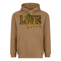 Toasted Coconut love summer pinapple Heavyweight Hoodie - CowhideDigitalArt