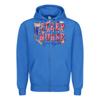 True Royal sleep all day nurse all night Zipper Hoodie - texasbilliewilder