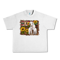 Lunar Rock gats baby gots sunflowers wooden serape leopard Urban Heavy Tee - Artiststas