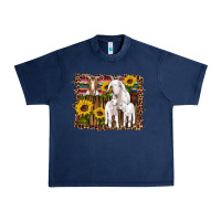 Navy gats baby gots sunflowers wooden serape leopard Urban Heavy Tee - Artiststas