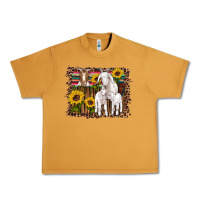 Peanut Butter gats baby gots sunflowers wooden serape leopard Urban Heavy Tee - Artiststas