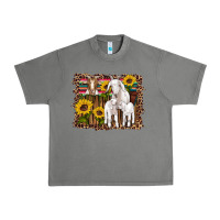 Tornado gats baby gots sunflowers wooden serape leopard Urban Heavy Tee - Artiststas