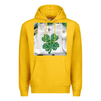 Lemon shamrock patterned clothing Premium Hoodie - MaliasSmallBusiness