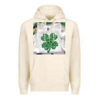 Tofu shamrock patterned clothing Premium Hoodie - MaliasSmallBusiness
