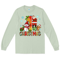 Matcha 1st christmas santa and snowman Long Sleeve Tee - Zillion Design Studio