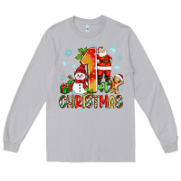 Moon Dust 1st christmas santa and snowman Long Sleeve Tee - Zillion Design Studio