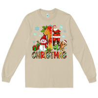 Mushroom 1st christmas santa and snowman Long Sleeve Tee - Zillion Design Studio