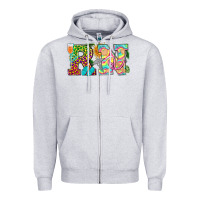 Heather Grey summer rn Zipper Hoodie - texasbilliewilder