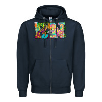 Navy summer rn Zipper Hoodie - texasbilliewilder