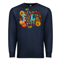 Navy it's fall y'all Premium Sweatshirt - AdoDesignShop